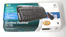 Load image into Gallery viewer, EX110 wireless keyboard/mouse  by Logitech - USB or PS2

