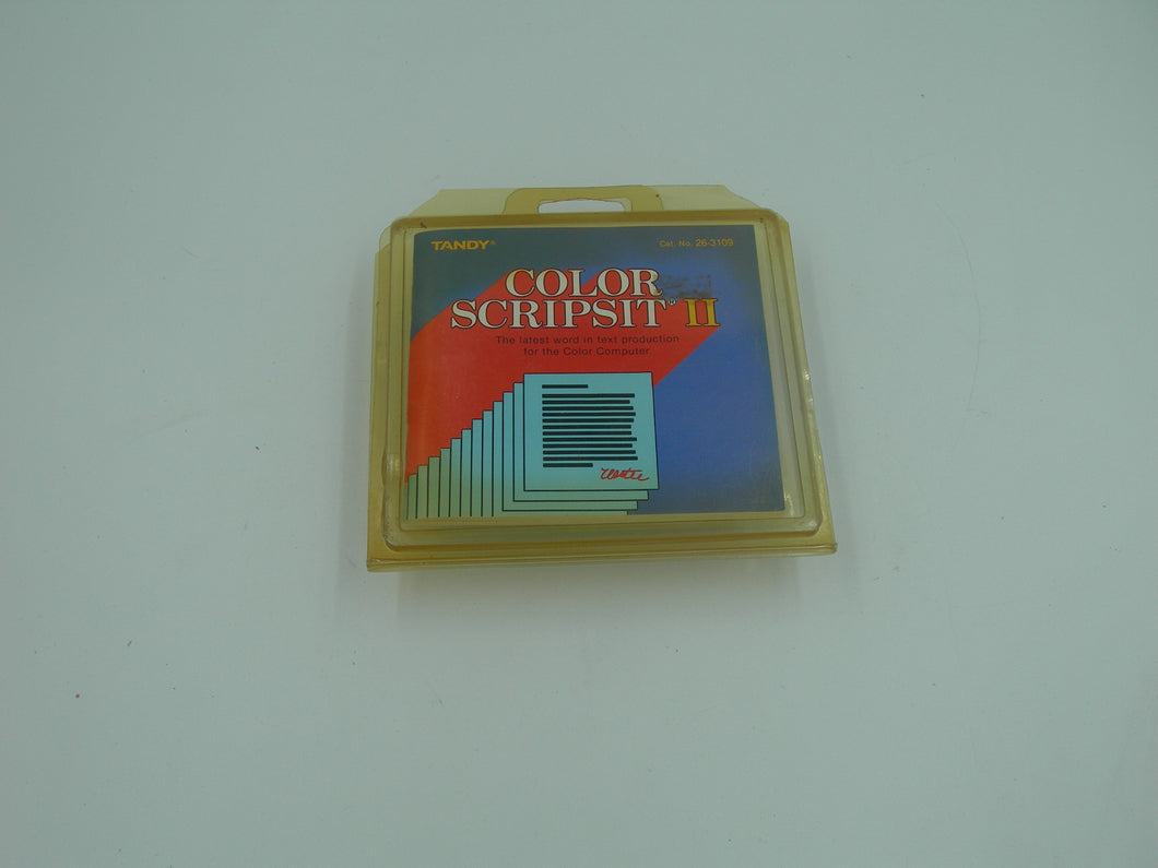 Tandy Color Computer 2 ROMpak - Color Scripsit 26-3109 (new,open)