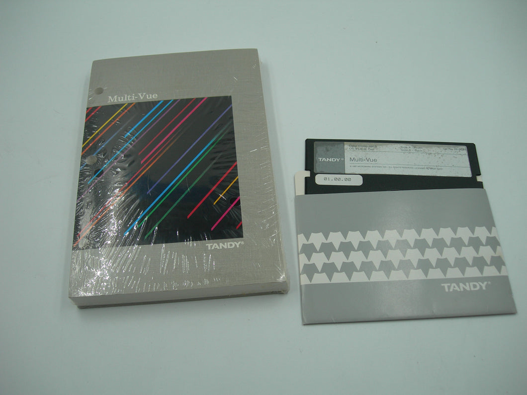 Tandy Color Computer 3 disk - MultiVue 26-3035 (no binder)